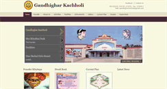Desktop Screenshot of gandhigharkachholi.com